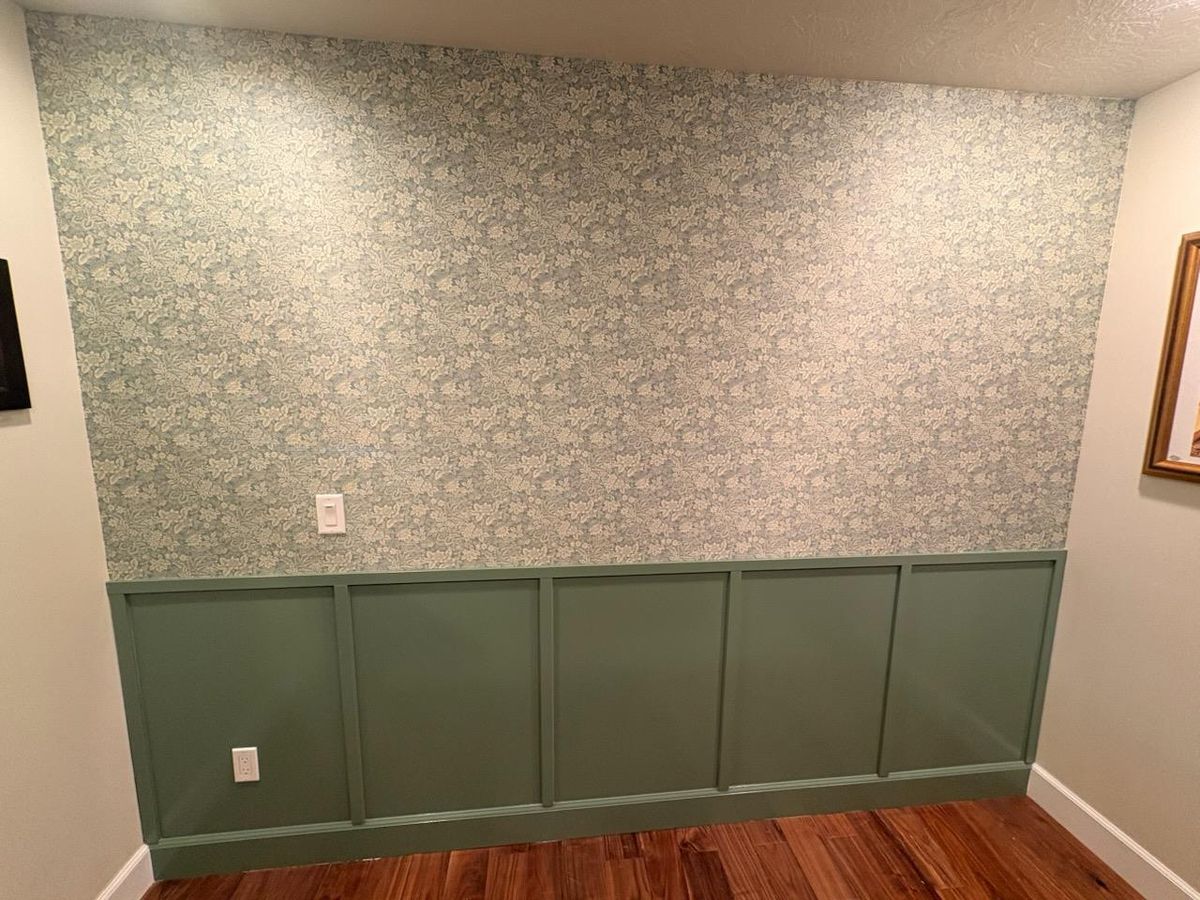 Wall Installations for Daniel Paints & Builds in Sandy, UT