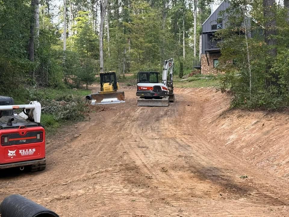 Demolition for Elias Grading and Hauling in Black Mountain, NC