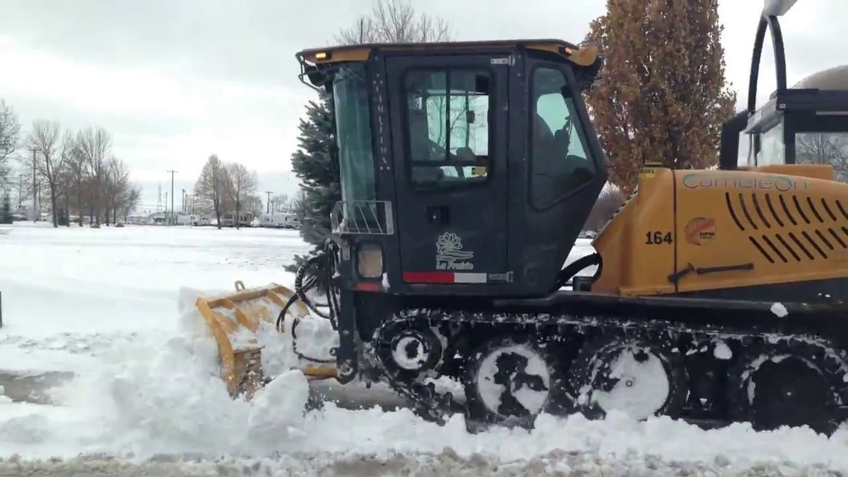 Snow Plowing  for Jamco in Monticello, MN