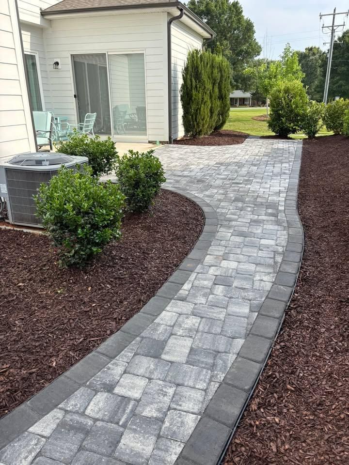 Hardscape Installation for J’s Developers LLC Welding and Landscaping in Monroe, NC