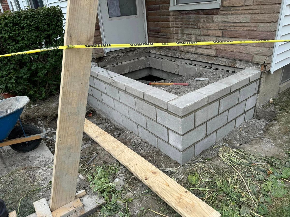 Masonry for The Guys Landscaping & Foundation Repairs LLC in Trenton, MI