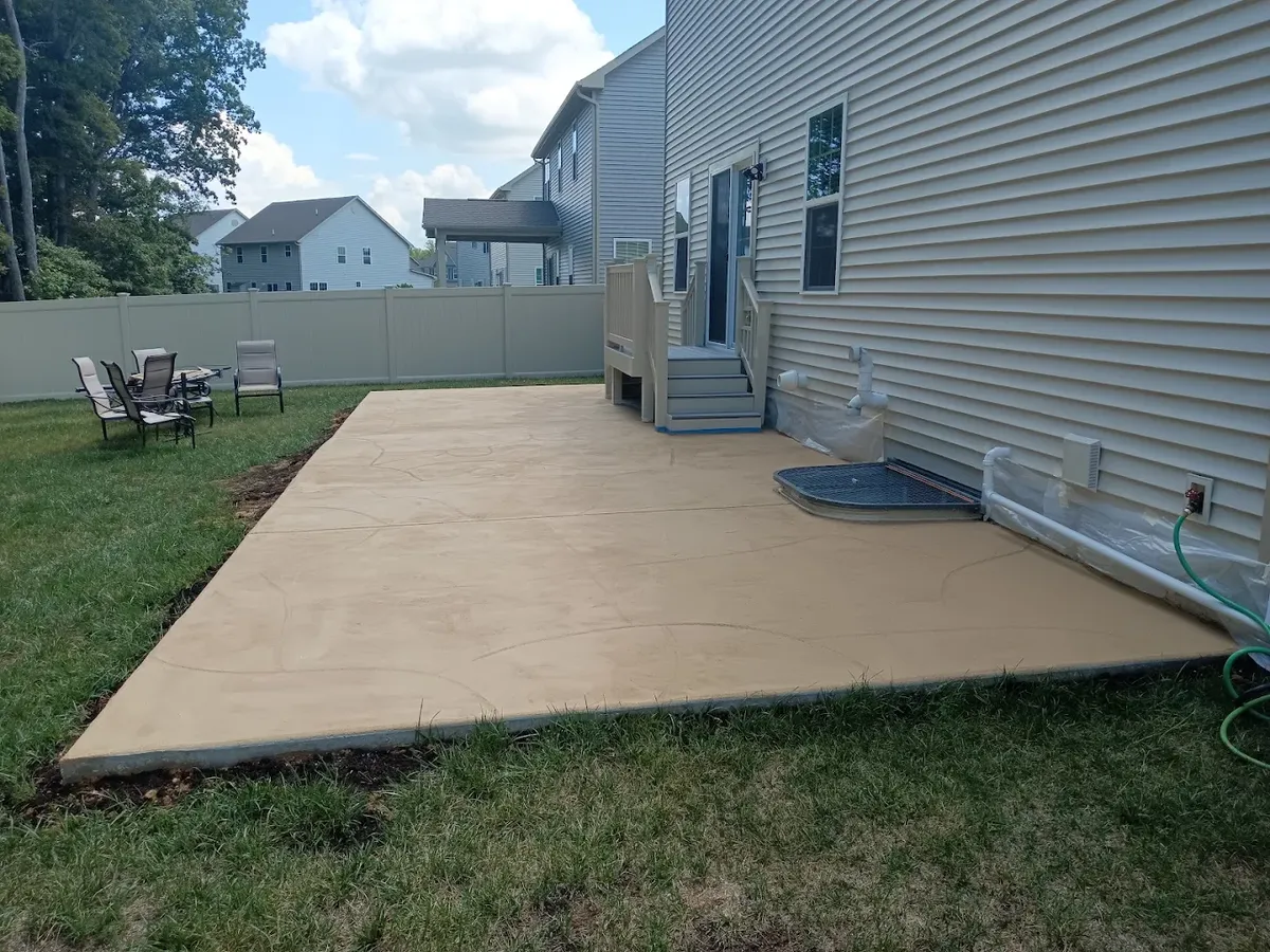 Patio Design & Construction for OBH Concrete LLC in Lusby, MD
