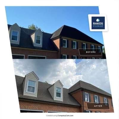 Roof Cleaning for Rakos Exterior Cleaning in Lynchburg, VA