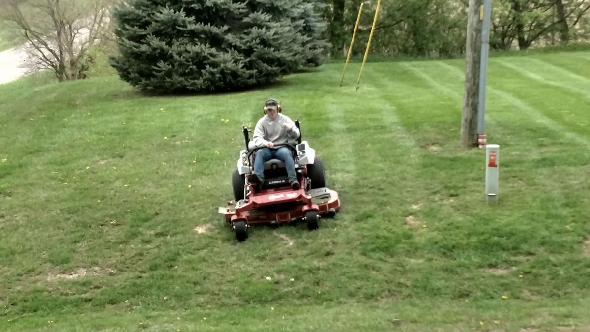 Lawn Mowing for ER Lawn Service in Manchester, MI