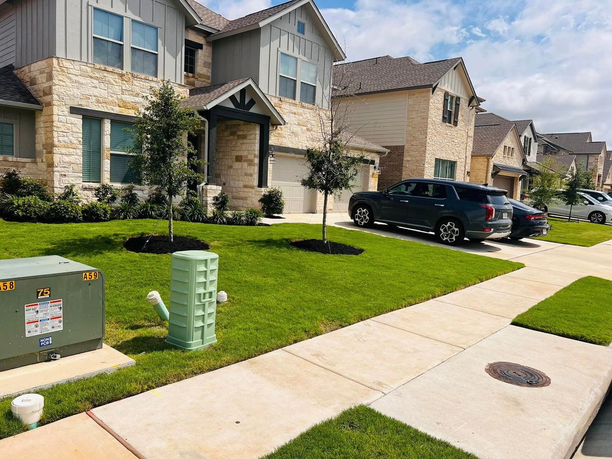 Mowing for Rustic Roots Landscaping in Austin, TX