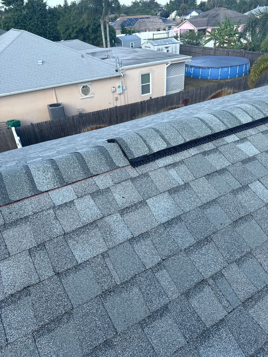 Roof Replacement for Ridgecap Roofing in Port St. Lucie, FL