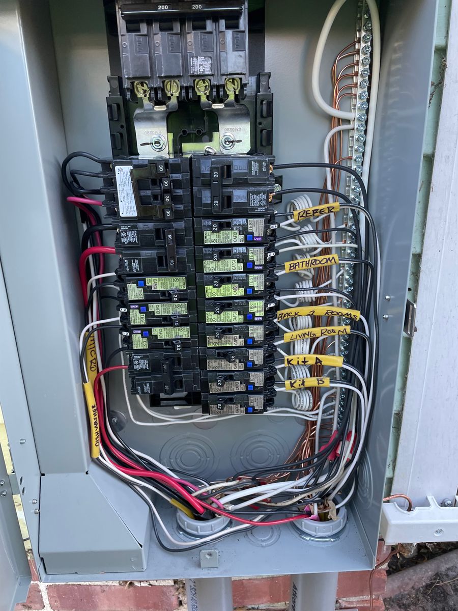 Wiring and Rewiring for Ross & Sons Electrical LLC in Louisburg, NC