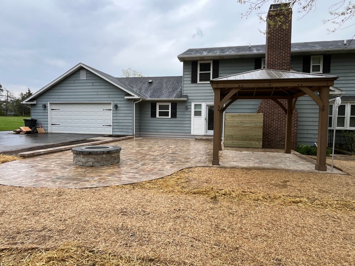 Landscape Installation for RDR Landscaping in Baltimore, MD