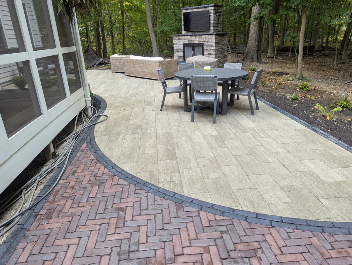 Patio Design & Construction for Double D Landscape Services in Columbus ,  OH