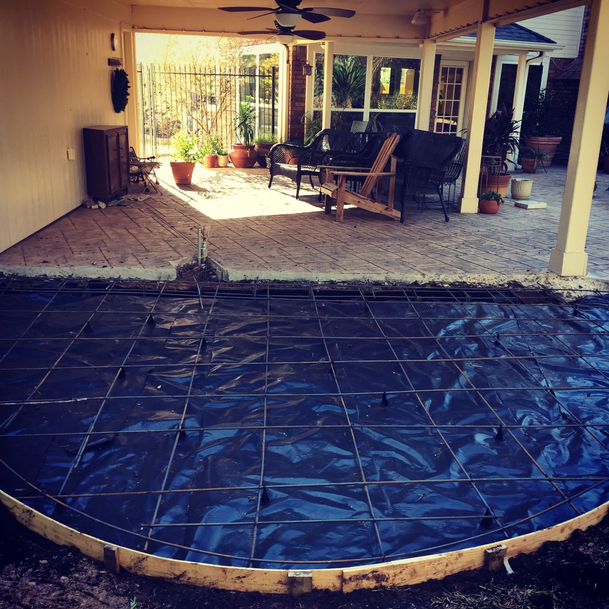 Pool Remodels for Texas Curb N Borders in Houston, TX