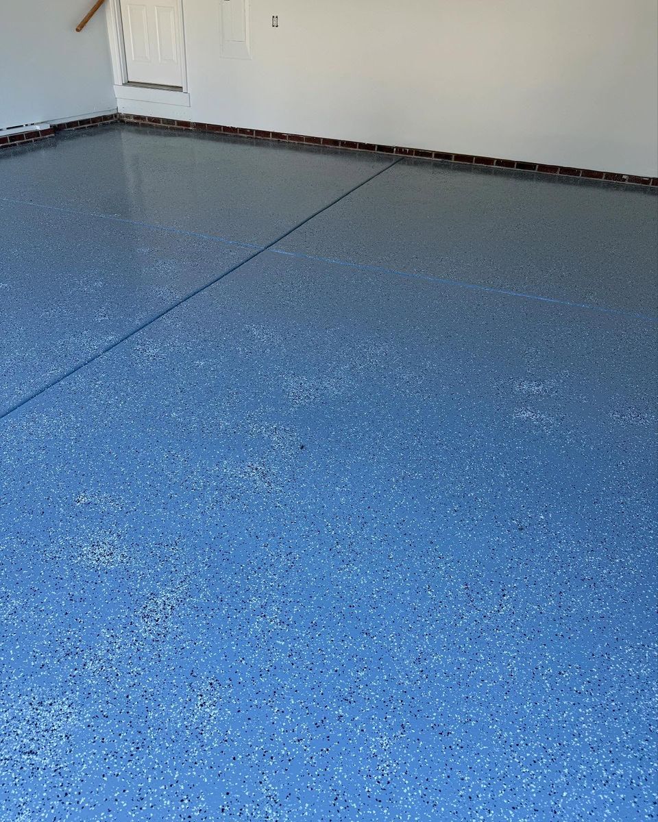 Epoxy Flooring for Premier Painting & Drywall Contractors LLC in Garner, NC