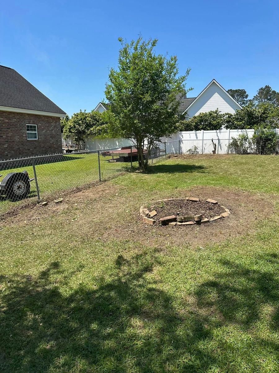 Bush Hogging for Beasley’s Lawn Care Services in Guyton, GA