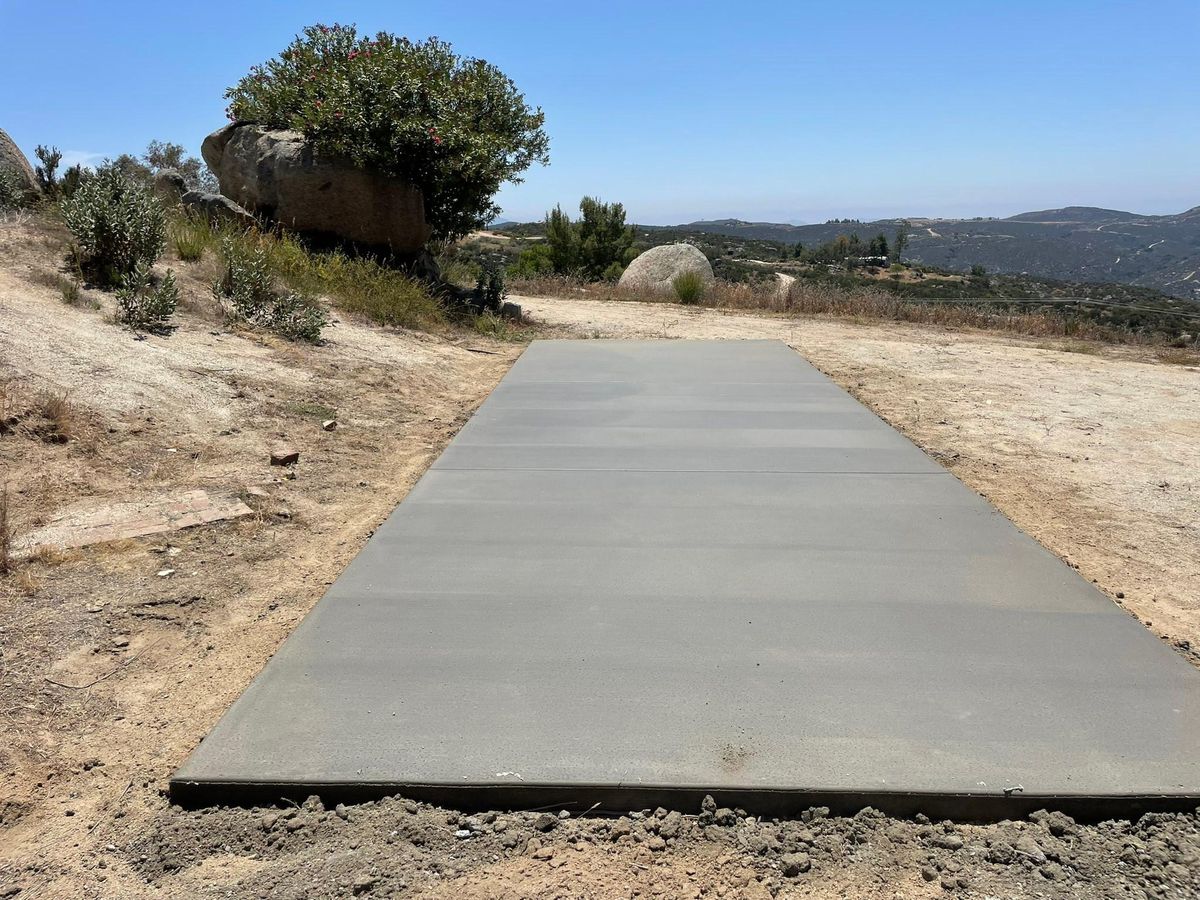 Concrete Slab Construction for David Cordrey Concrete Construction in Hemet, CA