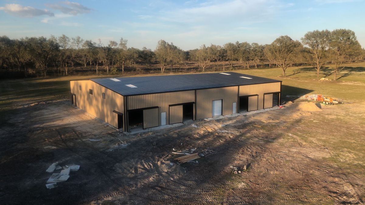 Commercial & Residential Metal Buildings for Finley Construction  in Sylvester, Georgia