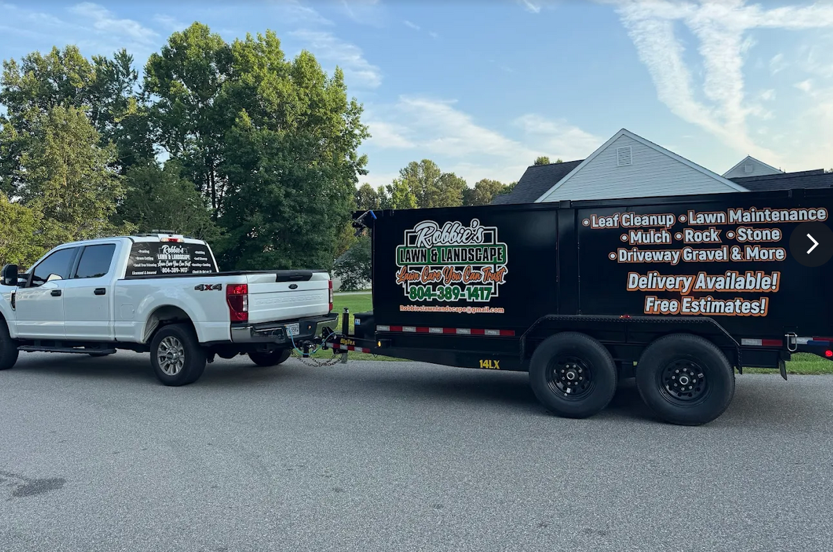 Rock Delivery and/or Installation for Robbie's Lawn & Landscape in Richmond, VA