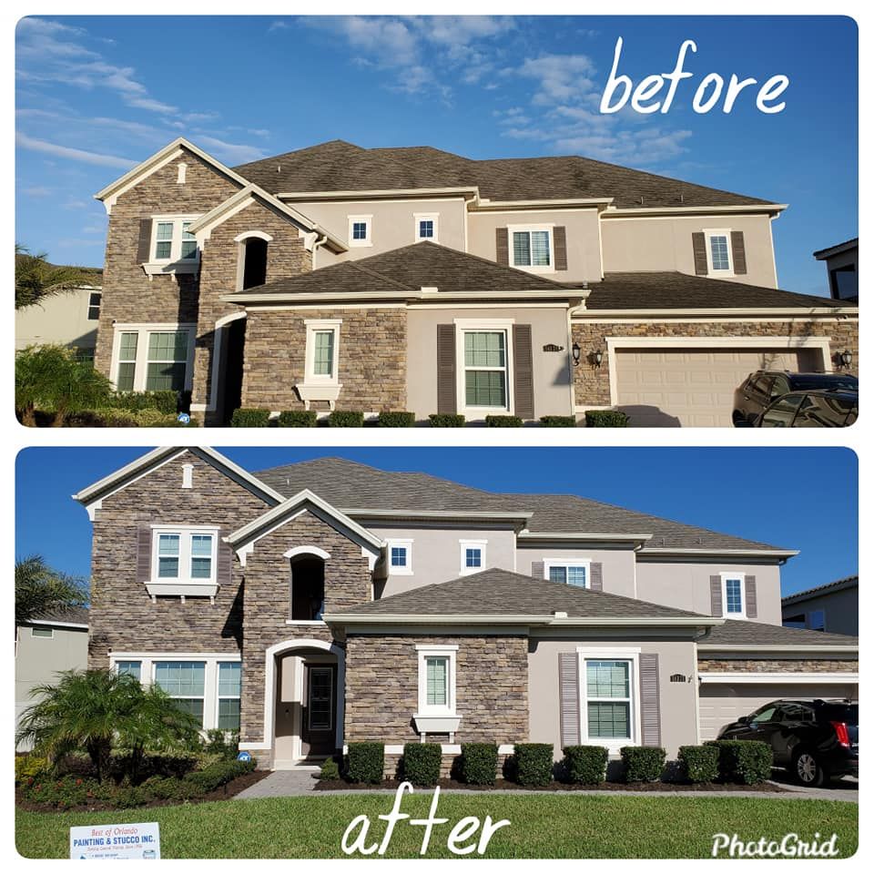 Exterior Painting for Best of Orlando Painting & Stucco Inc in Winter Garden, FL