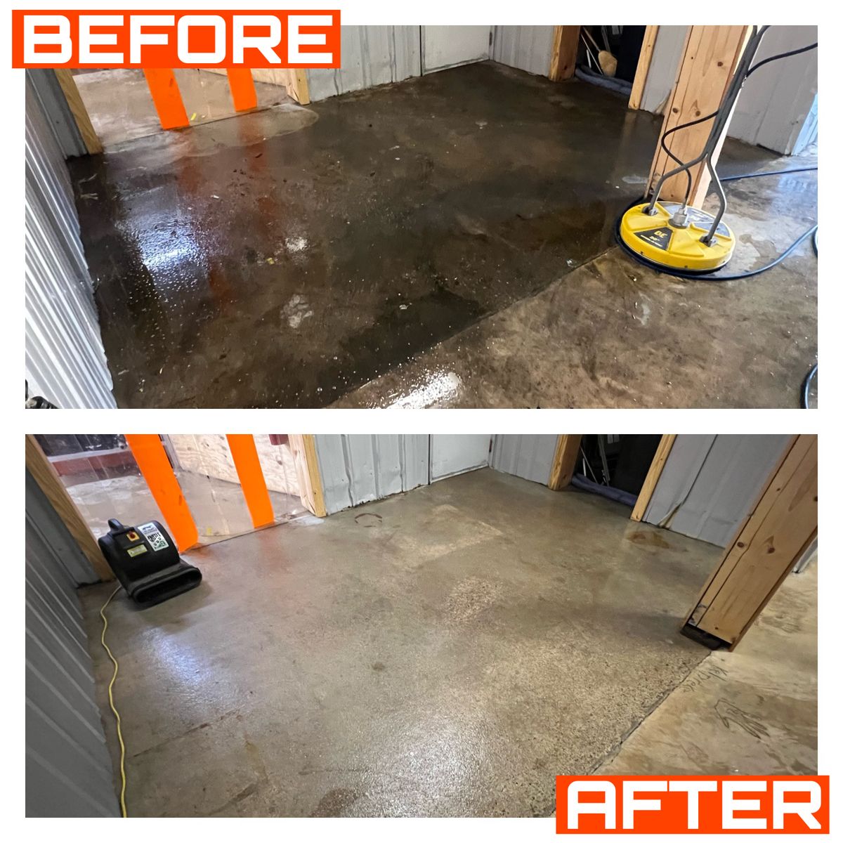 Concrete Cleaning for FunderFlow Commercial and Residential Pressure Washing Inc in Tupelo, MS