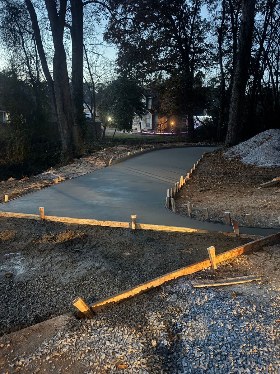 Concrete for Tavarez Designs LLC in Huntsville, AL