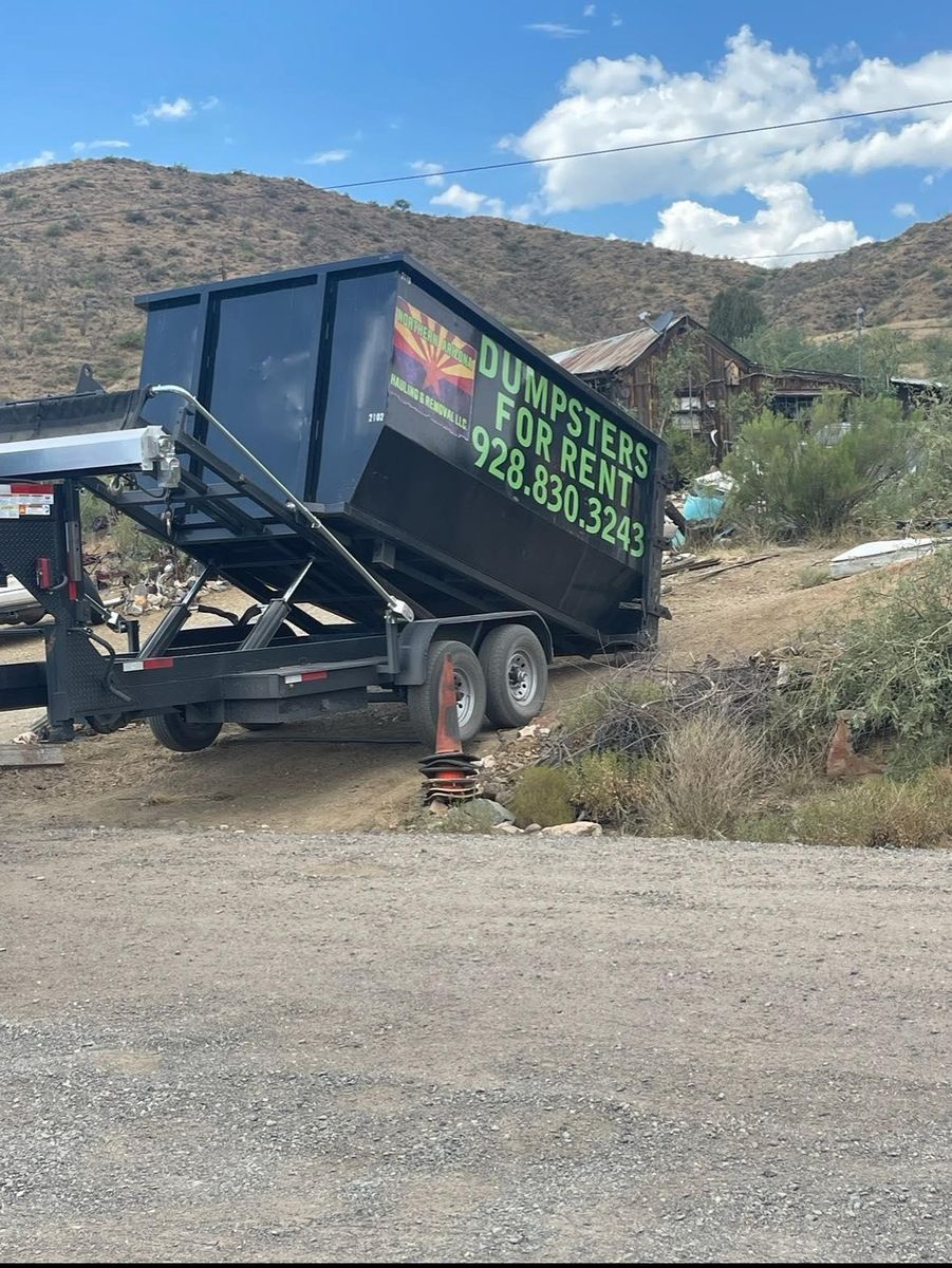 Dumpster Rentals for Northern Arizona Hauling and Removal LLC in Prescott, AZ