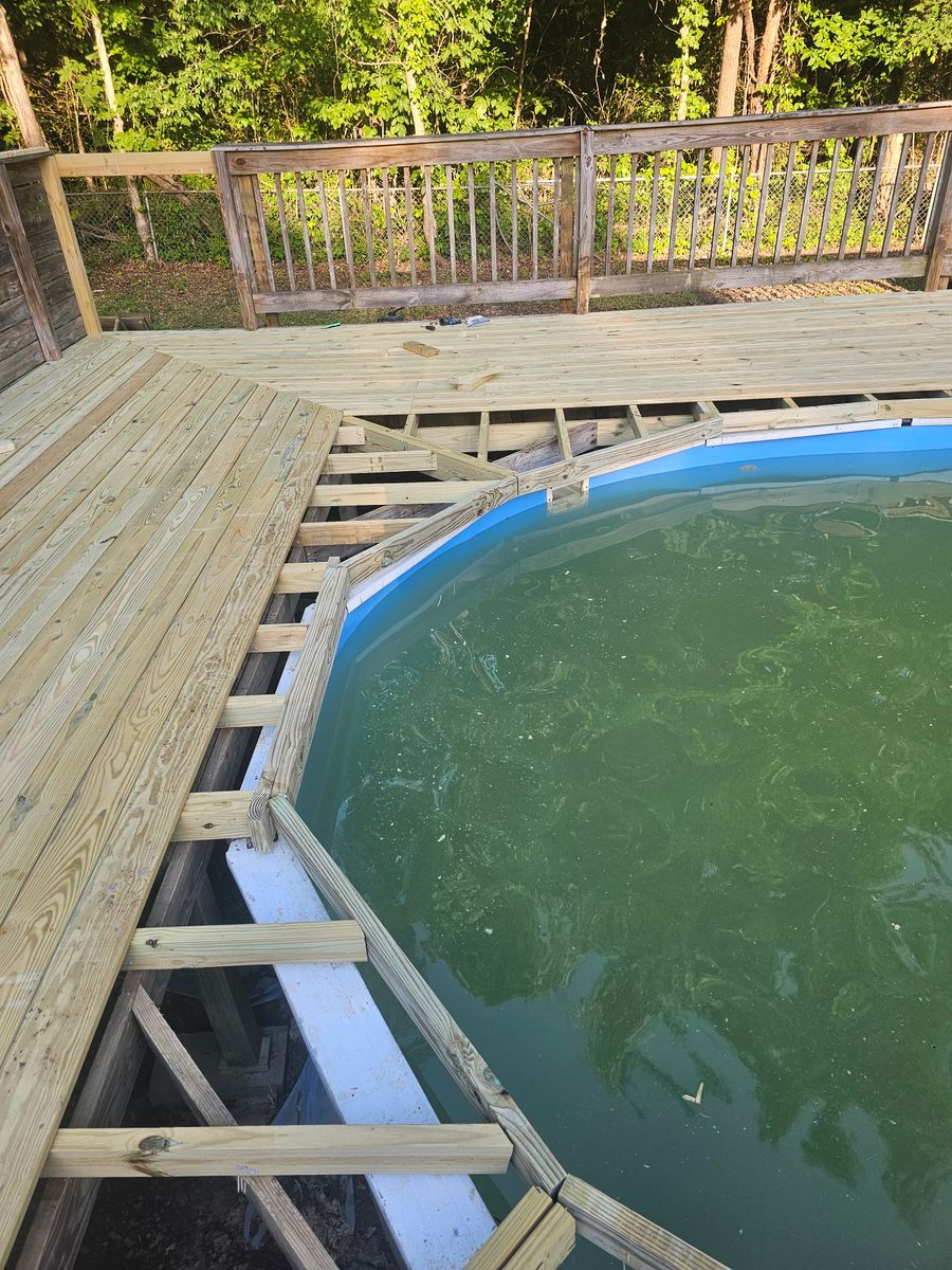 Decking for A&D Home Improvements in Cleveland, TN