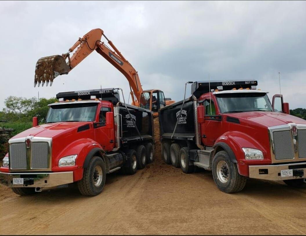 Gravel Hauling for Bodock Trucking & Grading in Lebanon, TN