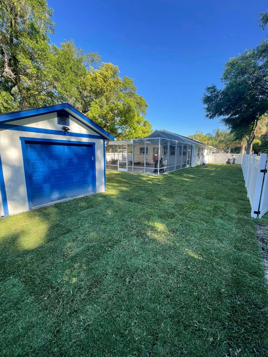 Sod Installation for Gulf Bay Sod in Clearwater, FL