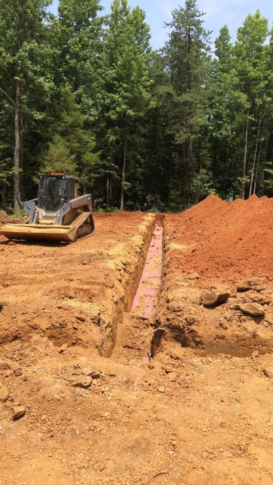 Trenching for Herbert Excavating in Hughesville, MD