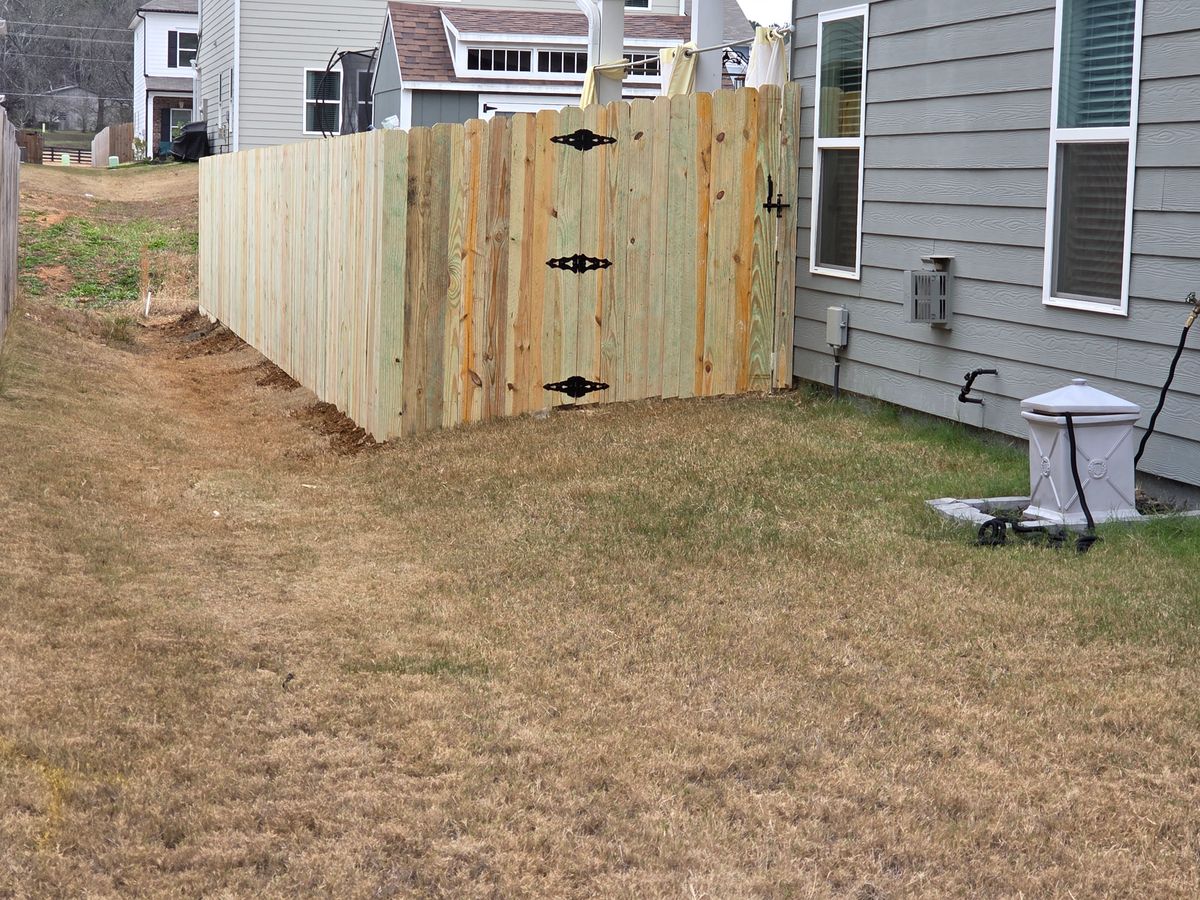Fence Installation for Everest Fencing in Cartersville,  GA
