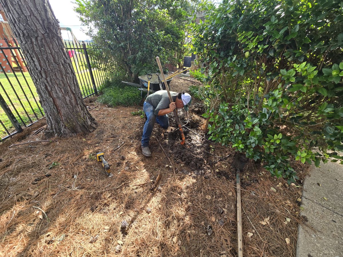 Irrigation System Install for Green Pastures Lawn Care in Bastrop, TX