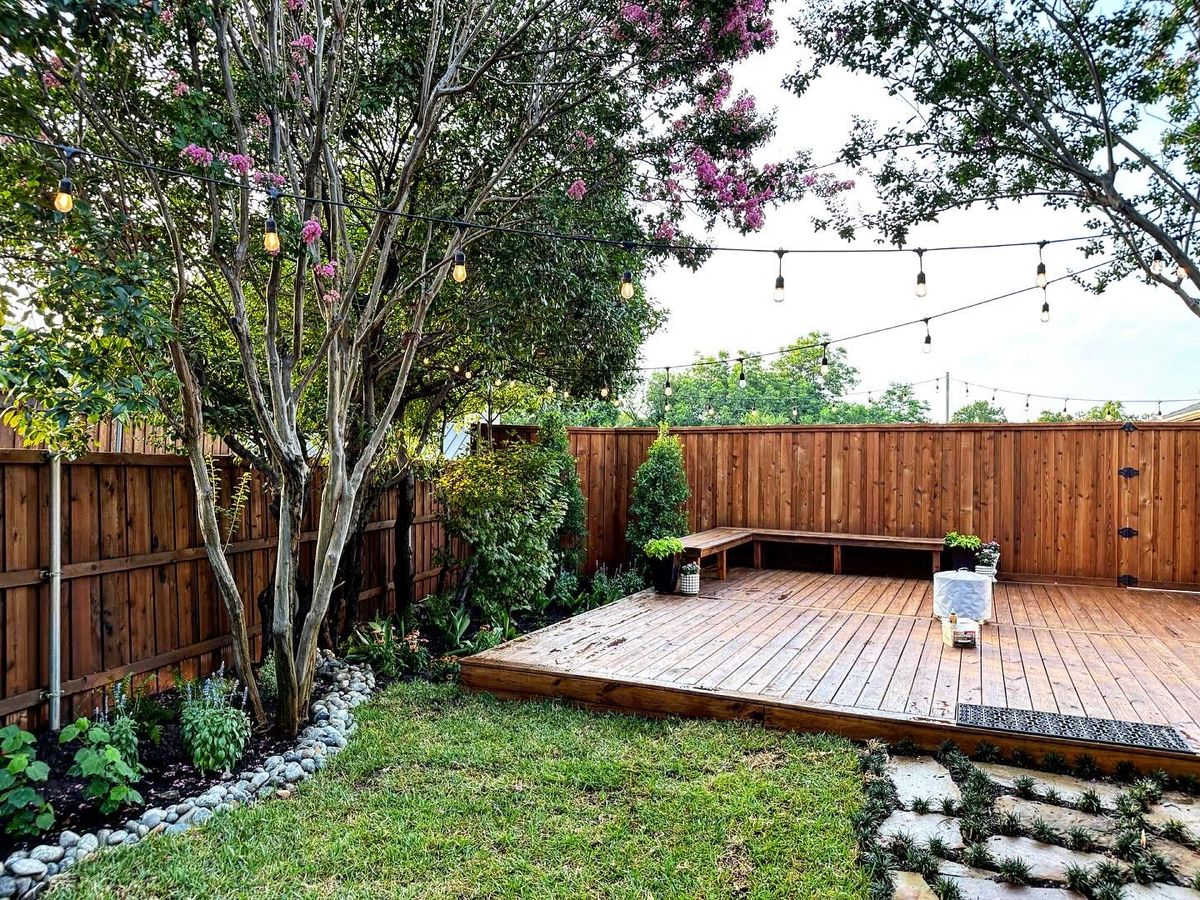 Wood Decks for Walker Custom Exteriors in Dallas, TX