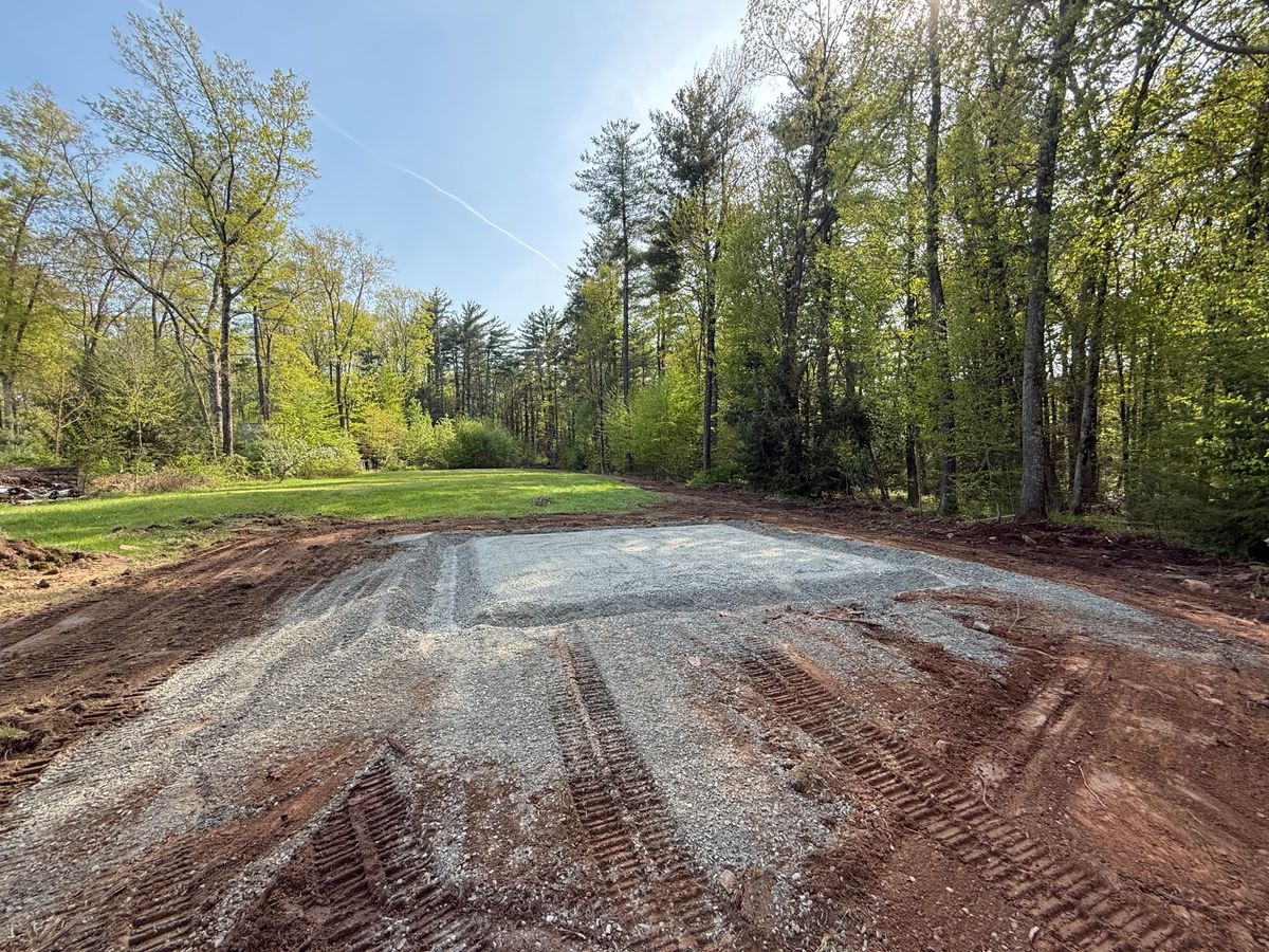 Excavation & Grading for Lennon Land Management in Suffield, CT