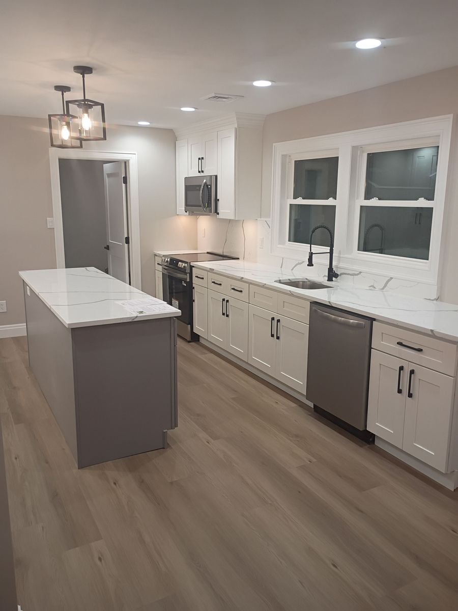 Kitchen Renovation for New Vision Contracting in Suffolk County, NY