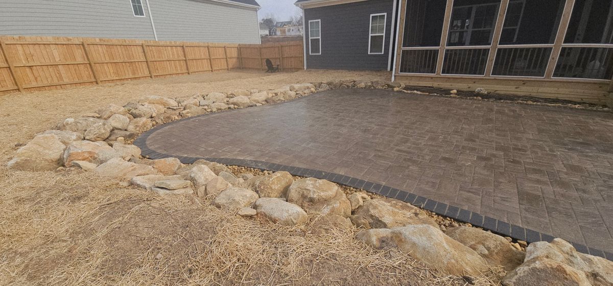 Hardscape for Grand Design Outdoor Enhancements in Raleigh, NC