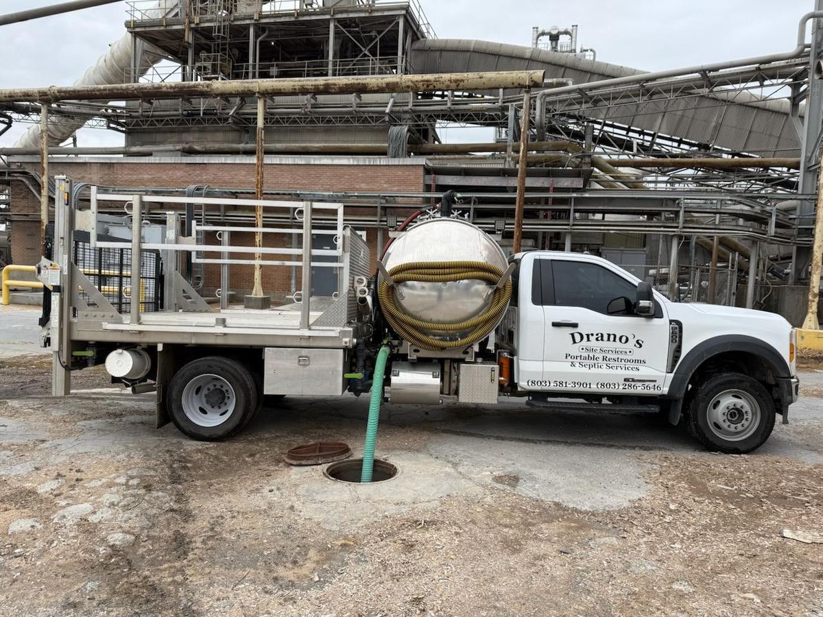 Septic Pumping for Drano's Site Services in Chester, SC