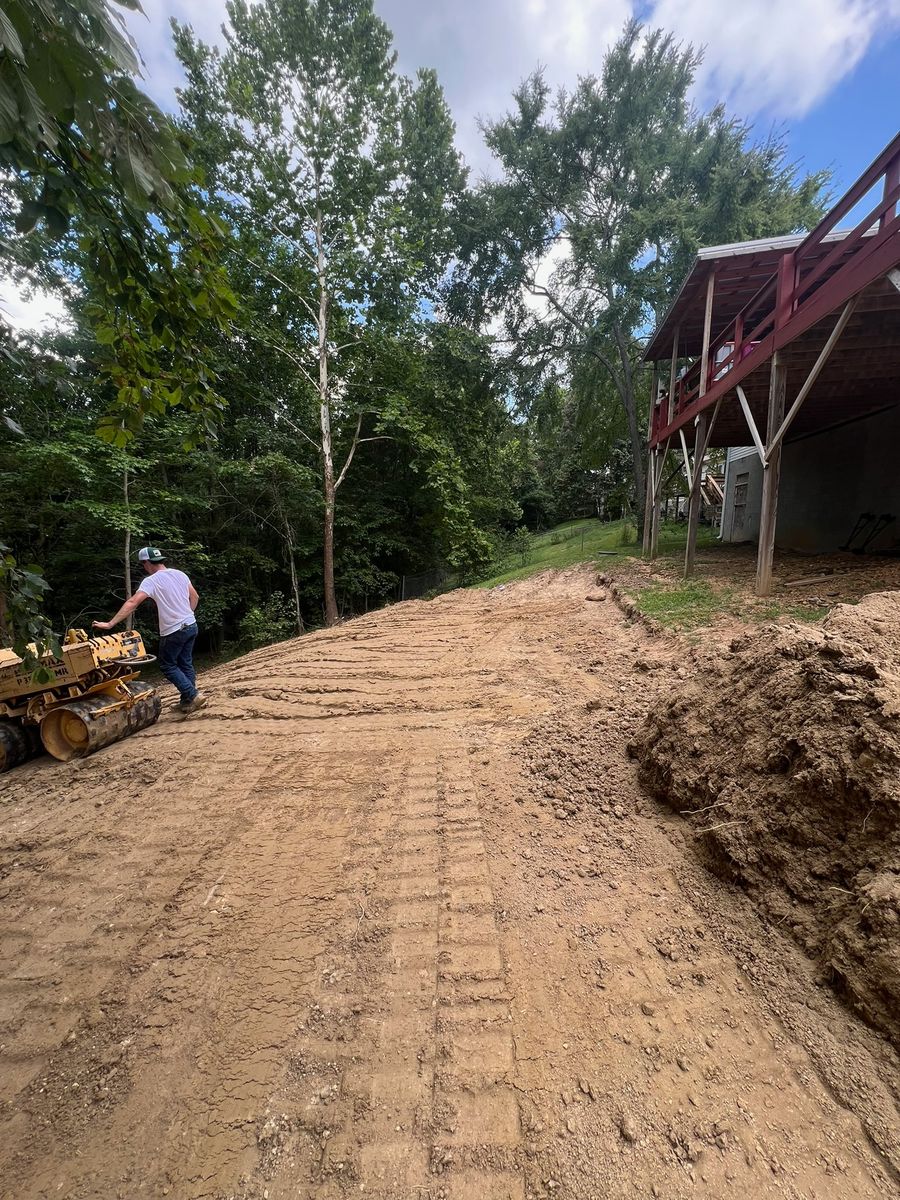 Excavating for Rose Land Services in Pegram, TN