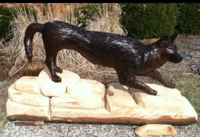 Custom Wood Carvings for Terra Steel Creations in Independence, KY