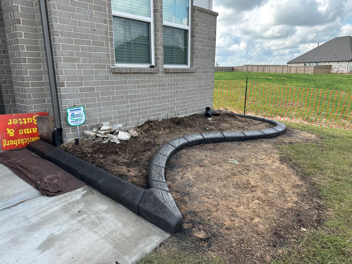 Landscaping for Texas Curb N Borders in Houston, TX