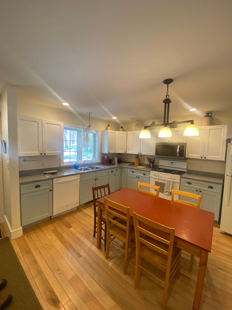 Kitchen Cabinet Refinishing for JBA Painting LLC in Killington, VT