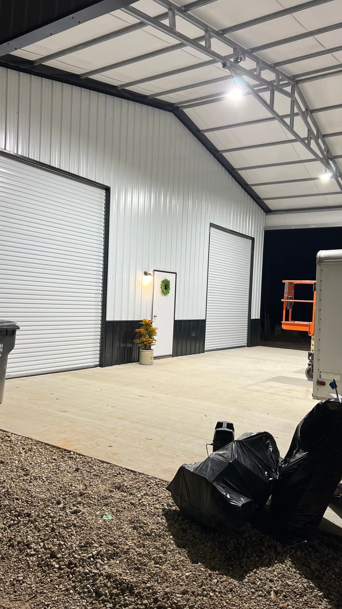 New Construction- Shop Wiring (Lighting & Receptacles) for Southern Circuits in Prairieville, LA
