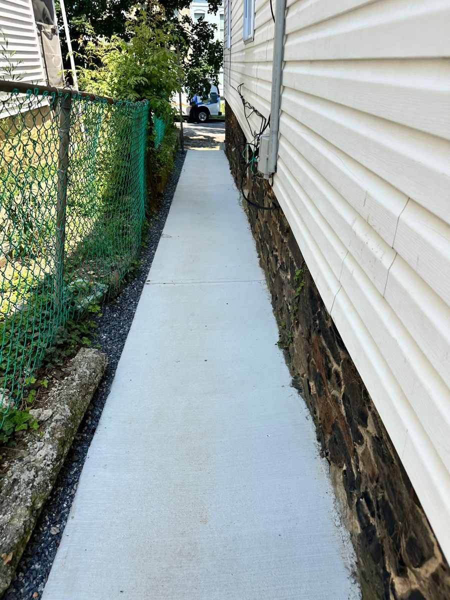 Walkway Construction for Matteo Hardscapes in Towson,  MD