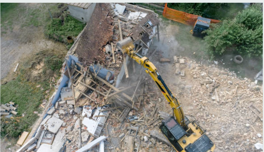 excavation for Illinois Selective Demolition in Naperville, IL