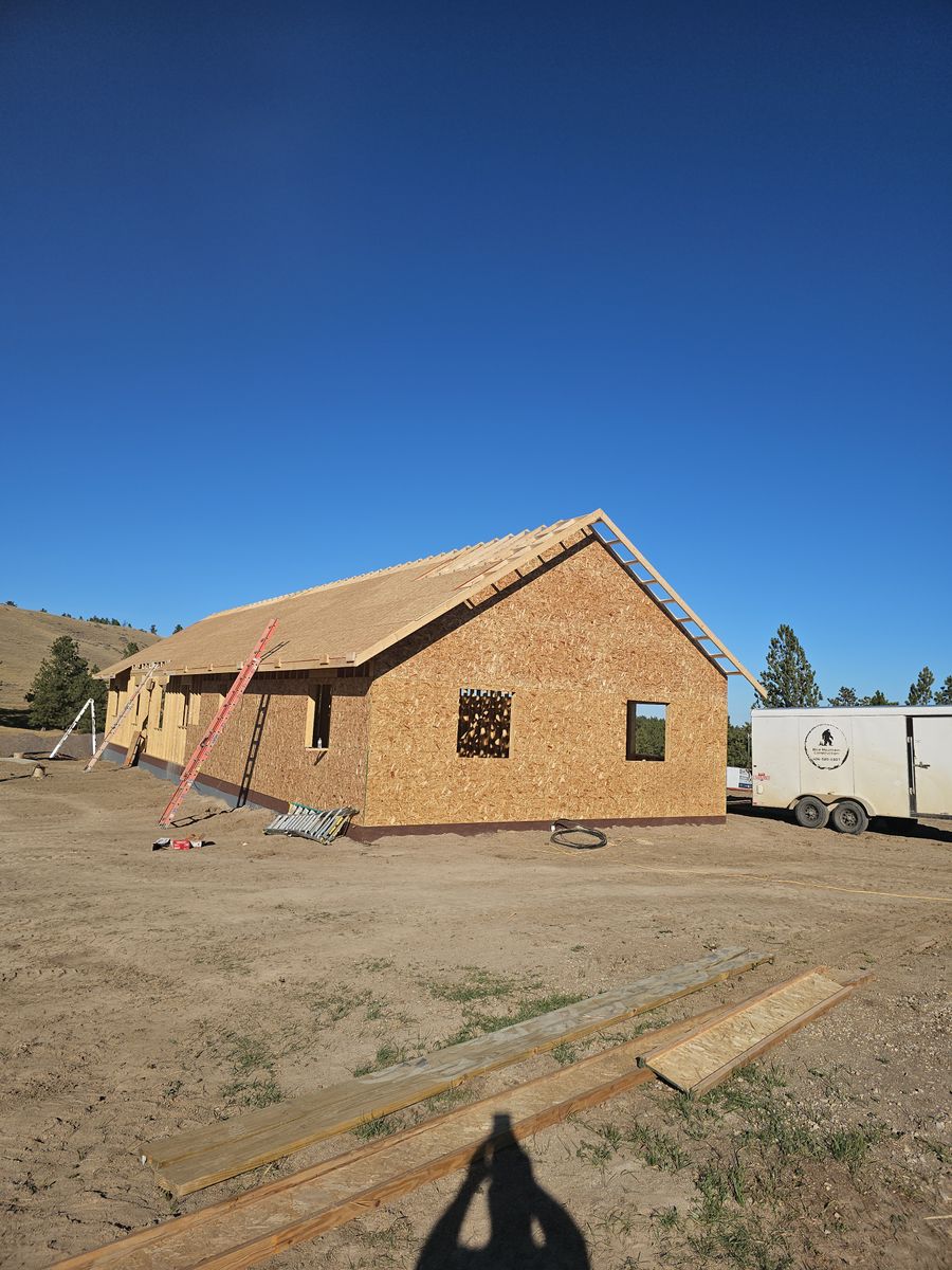 Concrete work for Blue Mountain Construction in Roundup, MT