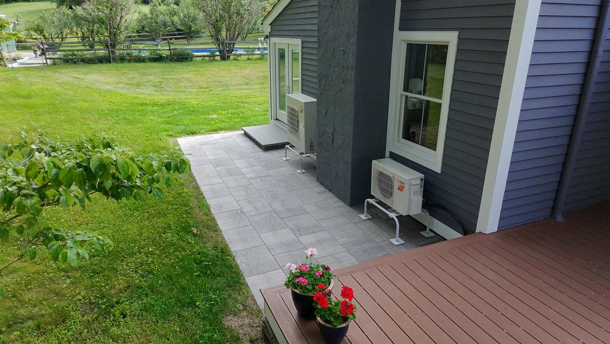 Patio building for NK Landscaping LLC in Dutchess County, NY