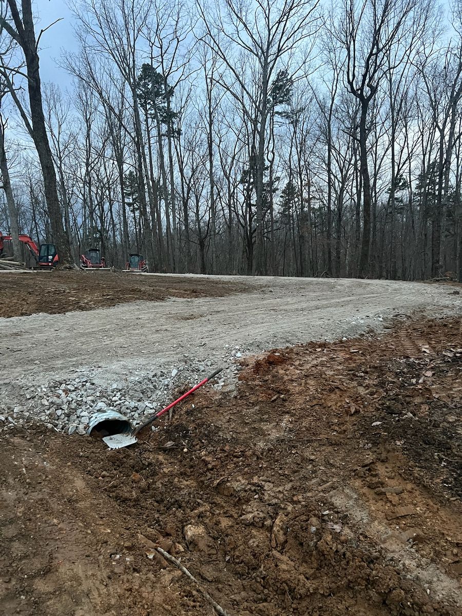 Excavating for Rose Land Services in Pegram, TN
