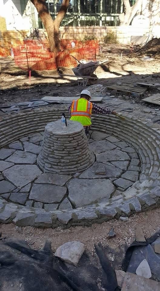 Outdoor/Indoor Stone Fireplaces for Delarosa Masonry in San Antonio, TX