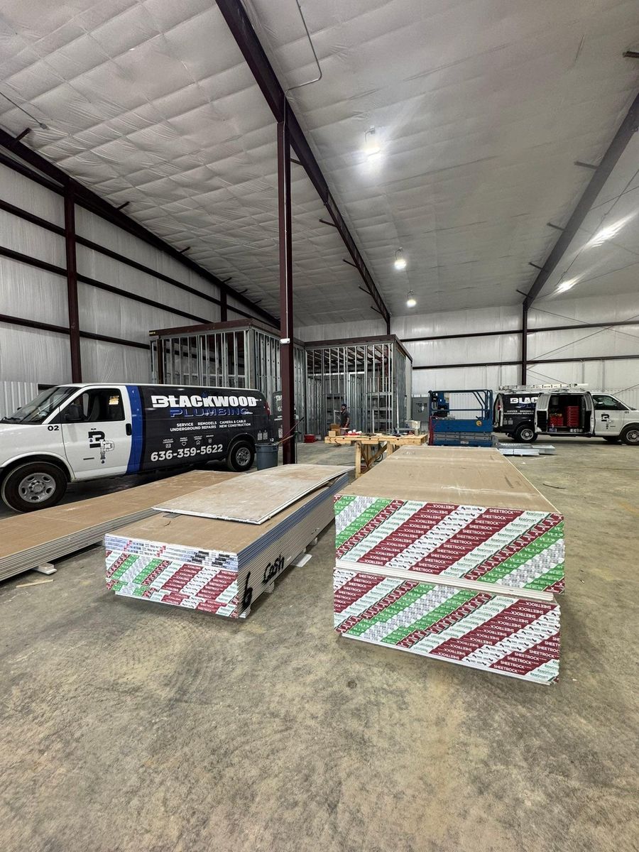 New Construction for Blackwood Plumbing LLC in Warrenton, MO