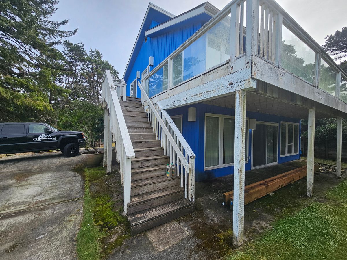 Exterior Painting for BTC Construction in Florence, OR