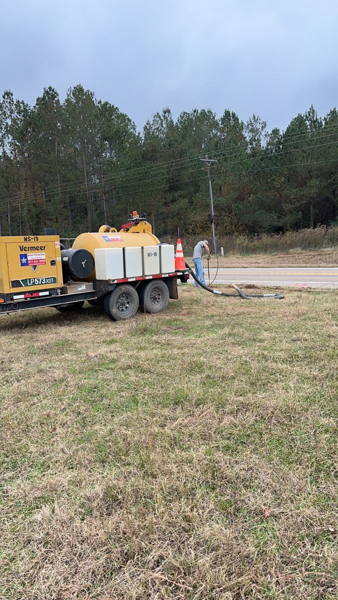 Commercial/ residential utilities for JUSTIN JACQUES LLC DBA DOUBLE J EXCAVATION in Nashville, AR