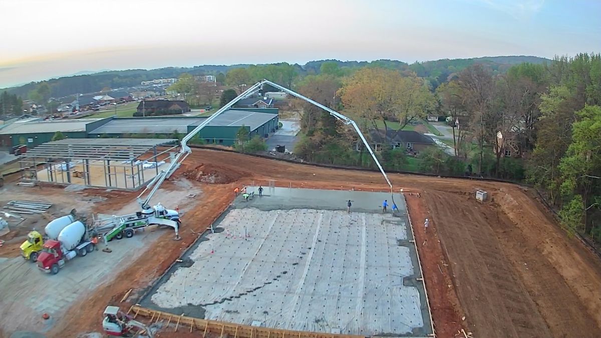 Concrete Slab Construction for Tavarez Designs LLC in Huntsville, AL