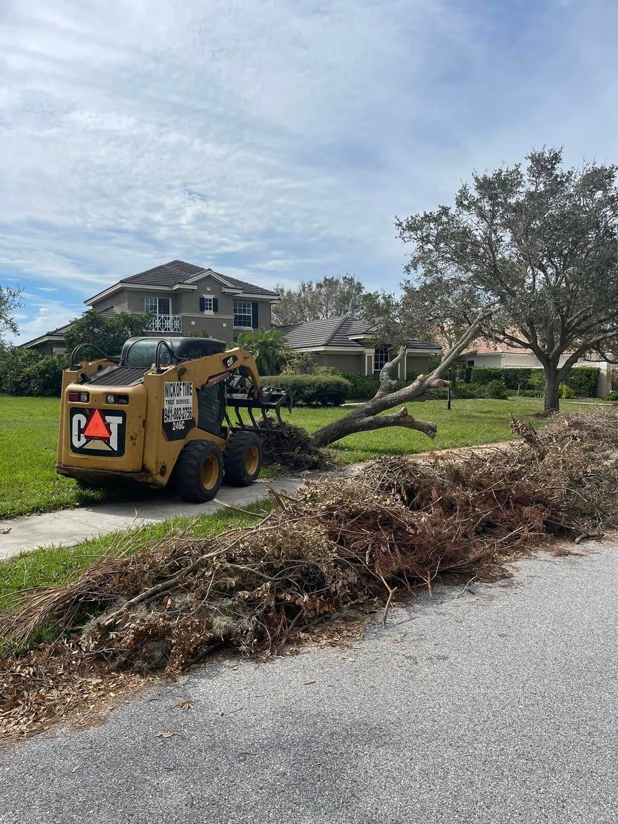Land Clearing for Nick of Time Tree Service in North Port, FL